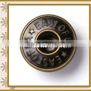 Factory Wholesale Metal Crest Button thumbnail-1
