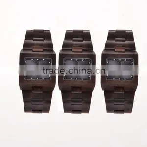 2016 Natural Wooden Watches Custom Logo for Men and Women thumbnail-4