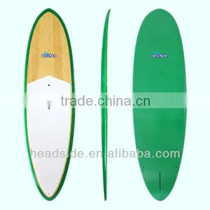 2014 New Design Bamboo Veneer Stand Up Paddle Board/EPS Core SUP Paddle Board thumbnail-1