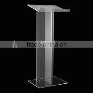 Custom High Transparent Plexiglss Church Pulpit thumbnail-1