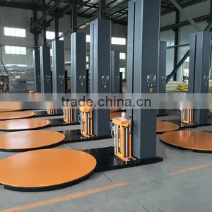Packing Capacity 2000kgs Pre-stretch Pallet Wrapping Machine thumbnail-1