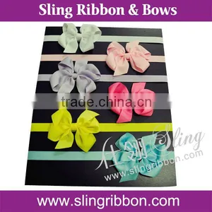 2015 New Design Packaging Ribbon Bow With Elastic Loop For Sale thumbnail-1