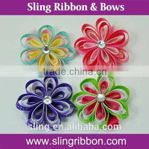 China Factory Fashion Ribbon Hairbows thumbnail-1