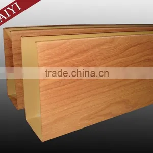 50mmW*150mmH Beauty Decorcation Types of Ceiling Baffle Materials thumbnail-3