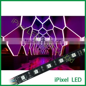 DMX Led Strip With 5050 LED Chip,addressable Rgb Led Strip,waterproof Black Strip Light thumbnail-1