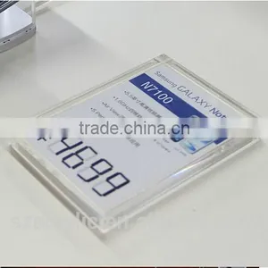 Acrylic Price Tag for Cell Phone,price Label Holder thumbnail-1
