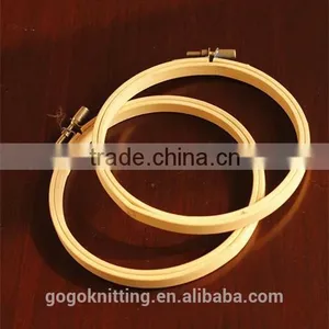 2016 Fashion Accessory for DIY Kit Bamboo Embroidery Hoop thumbnail-1