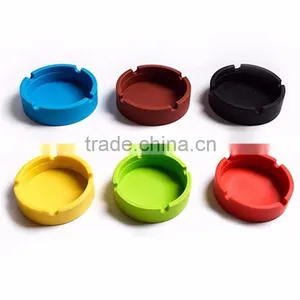 Wholesale Different Kids Car Portable Silicone Cheap Cigarette Ashtray With Custom Logo thumbnail-5