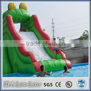 2015 Hot Sale Plastic Play Balls Banzai Inflatable Water Slide for Adults thumbnail-1