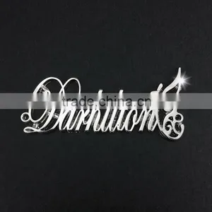 Latest Style Genuine Leather Label With Metal Logo for Clothing thumbnail-1