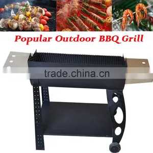 Outdoor BBQ Grill Charcoal Barbecue Grill Garden Grill thumbnail-6