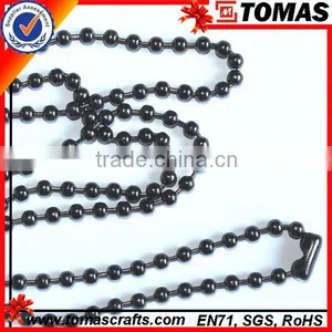 Guangzhou Custom Black Stainless Steel Ball Chain thumbnail-1