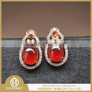 Crystal Necklace Bracelet Earring With Garnet Gemstone and 925 Silver thumbnail-5