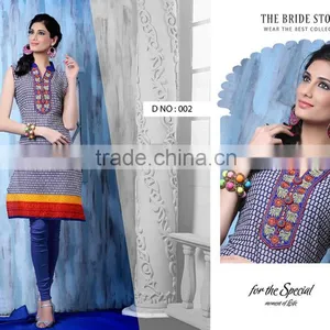 Wholesale Lots Indian Cotton Embroidery Tunic thumbnail-2