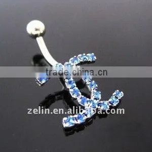 Fashion Belly Ring Body Piercing Navel Jewelry thumbnail-1