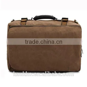 Outdoor Hiking Backpack Canvas Vintage Daypack for Travel thumbnail-4
