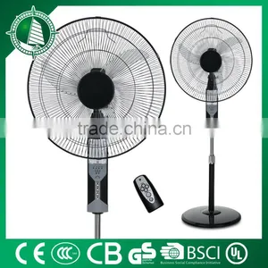 2016 Anhui Supplier for Home Use Electric Stand Fan Wholesale Pedestal Fan Made in China thumbnail-1