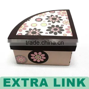 High Quality Fan-shaped Easy Open Printing Design Cardboard Gift Box thumbnail-4