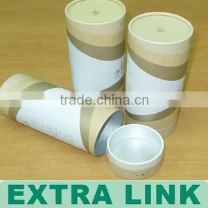 Coffee Tea Cup Paperboard Round Tube Packing Box thumbnail-1