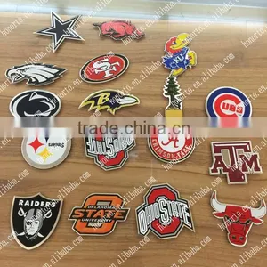 3d Custom Die Cut Self Adhesive Embossed Metal Sticker thumbnail-1