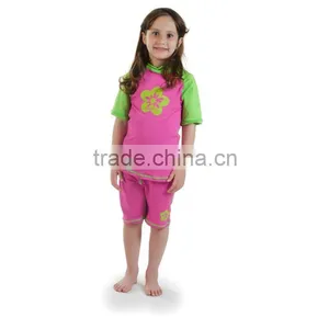 (New Arrival)Kid's Sun Protection UPF50+ Rash Guard Tops and Pants thumbnail-1