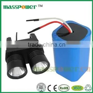 China Electronics Market Flashlight Batteries With 18650 Battery Cell 7.4v 6200mah thumbnail-1