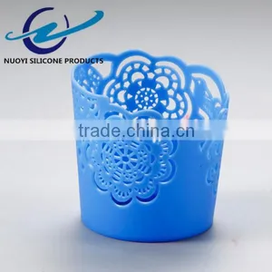 Coffee Mug Silicone Cup Sleeve With Beautiful Flower Shape thumbnail-4