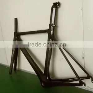 New Design Carbon Fiber 700C Road Frameset +seatpost +headset+carbon Fork thumbnail-2