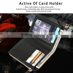 Men's Leather ID Multi Functional Wallet Credit Card Wallet Fashion Wallet For Men thumbnail-4