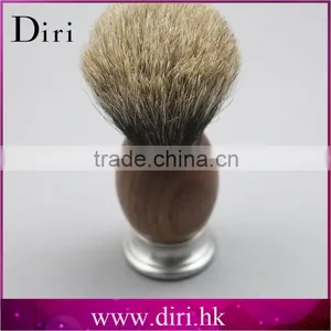 High Quality Synthetic Hair Metal Handle Shaving Brush thumbnail-2