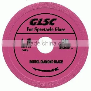 Metal Bond Diamond Cup Wheel for Cutting Spectacle Glass, Lenses and Various Kings of Optical Glass --GLSC thumbnail-1