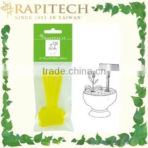 14.7cmL Plastic Yellow Gardening Plant T Label thumbnail-1