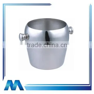 Good Quality 1.0L Stainless Steel Ice Bucket With Handle thumbnail-1