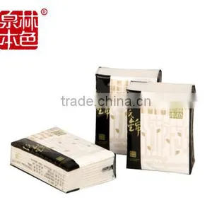 OEM Good Quality 210mm*210mm Unbleached Handkerchief Paper Pocket Tissue thumbnail-2