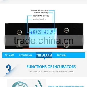 HHD Newest Model Full Automatic Used Egg Incubators Digital Egg Incubation Hatching thumbnail-4