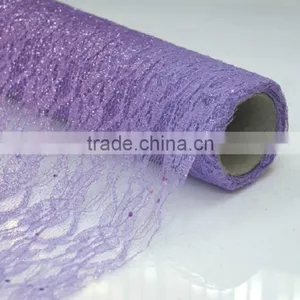Beautiful Brilliant Lace Fabric Packing Material thumbnail-2