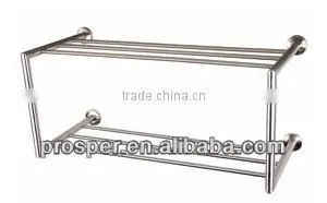 Double Layers Bathroom Towel Rack thumbnail-1