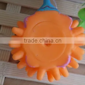 Factory Direct High Quality Nontoxic Hedgehog Rubber Dog Toy Wholesale Squeal Rubber Pet Toy thumbnail-4