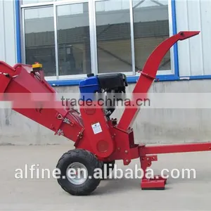 Factory Supply 15hp Gasoline Engine Wood Chipper With Electric Start thumbnail-2
