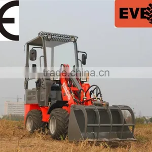 Everun ER06 Hydrostatic Driving 600KG Loading Capacity Mini Loader/Hoflader thumbnail-5