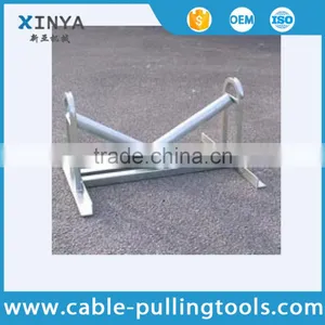 V Shaped Cable Rollers With Zinc Plate Finish With Steel Roller 60mm Diameter thumbnail-1