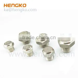 Sintered 316L Stainless Steel Pneumatic Exhaust Muffler Silencer thumbnail-6