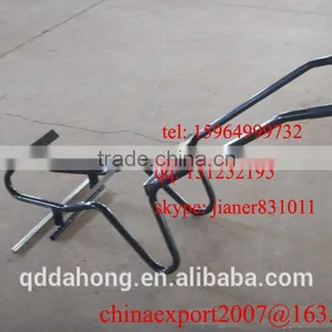 140L Double Wheels Heavy Duty Plastic Wheelbarrow for Construction and Garden Use thumbnail-3