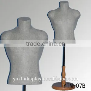 Fabric Covered Man Mannequin Parts for Fashion Dress thumbnail-1