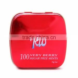 Tinbo Top Sale Easy Open Candy Tin Box With Hinge thumbnail-1