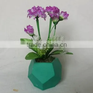Decorative Pots With PVC Flower thumbnail-1