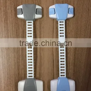 Adjustable Multi-purpose Baby Safety Lock 3M Adhensive Latch Furniture Lock thumbnail-1