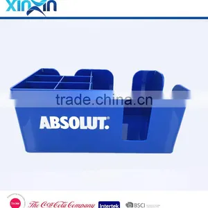 ABS PS Napkin Holder 6 Compartments Barware New Napkin Holder Napkin Straw Stirrer Holder thumbnail-1