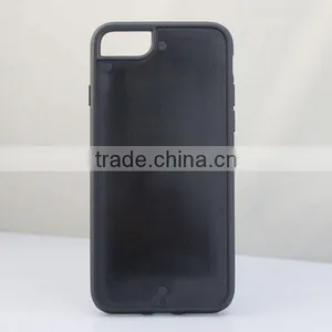 Hot Sale TPU PC Mobile Phone Case With Groove on Backside for Iphone 7/7plus thumbnail-2