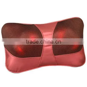 Supply Fashion Car Home Furnishing Dual-purpose Electric Massage Pillow thumbnail-1